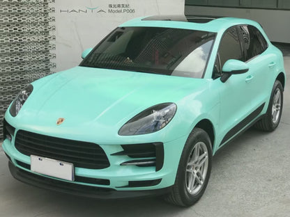 Veintone Sparkle Tiffany Vinyl Car Wrap Elegant Sparkling Tiffany Blue Vehicle Film for Premium Style & Protection