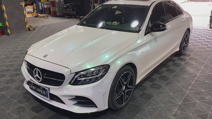 Veintone Glossy Aurora White Vinyl Car Wrap – Iridescent Gloss White Wrap for Futuristic & Elegant Vehicle Styling