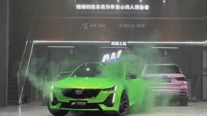 Veintone Magic Gold Green Vinyl Car Wrap Premium Magic Gold with Radiant Green Hue for Stunning Vehicle Transformation